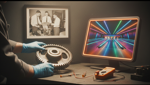 Serwis maszyn bowling